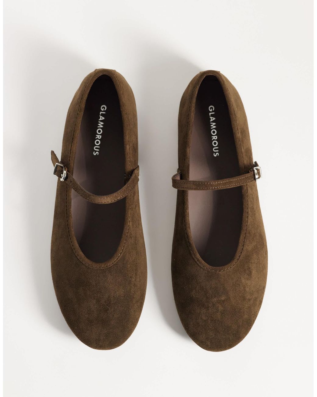 Glamorous Brown Ballet Flats