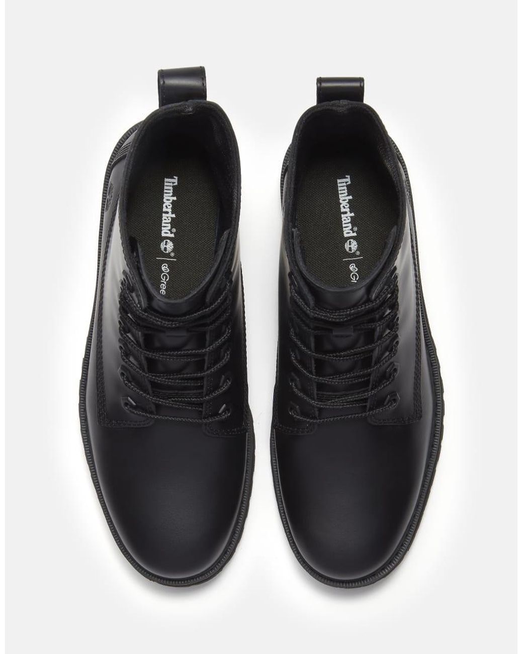Stivaletto Mid Stringato di Timberland in Black