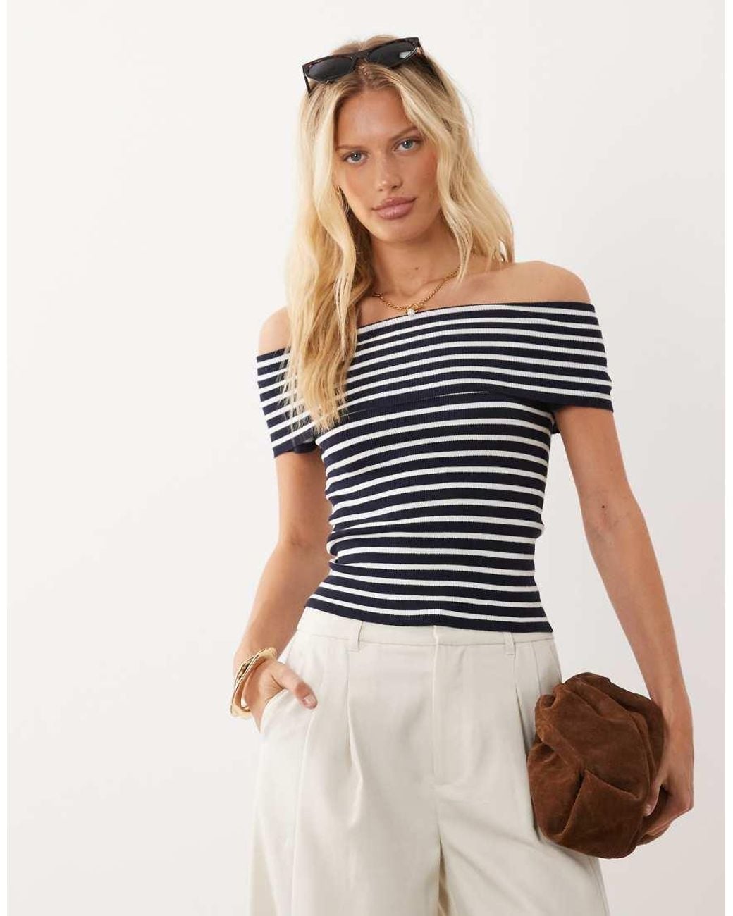 Mango Blue Teen Short Sleeve Top