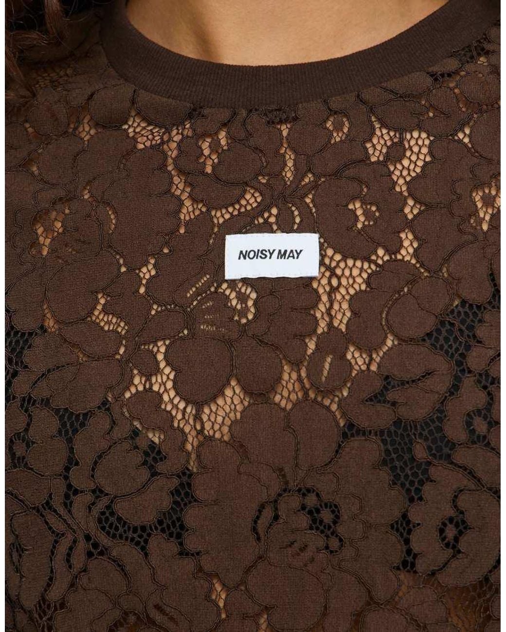Noisy May Brown Top