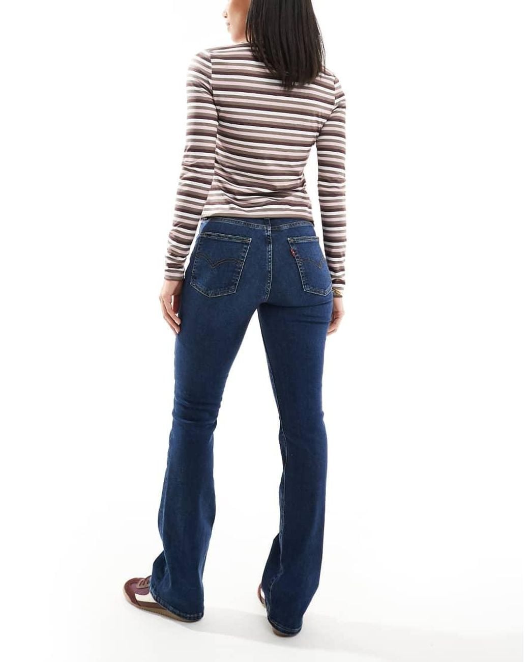 Levi's Blue 725 High Rise Bootcut Jeans