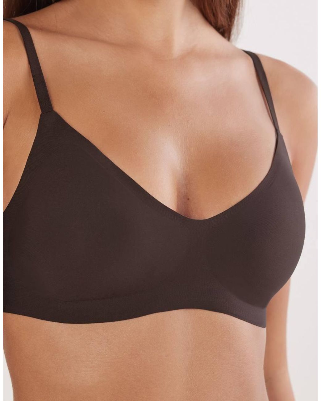 Intimissimi Black Laila Microfibre Bra Top