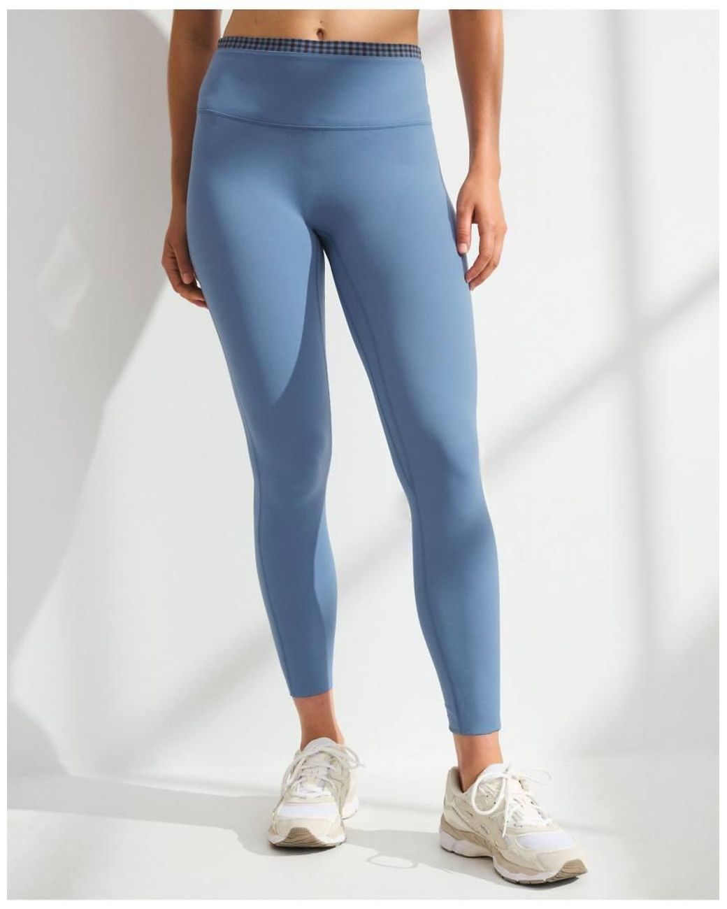Abercrombie & Fitch Blue Studioflex 7/8-Length Legging