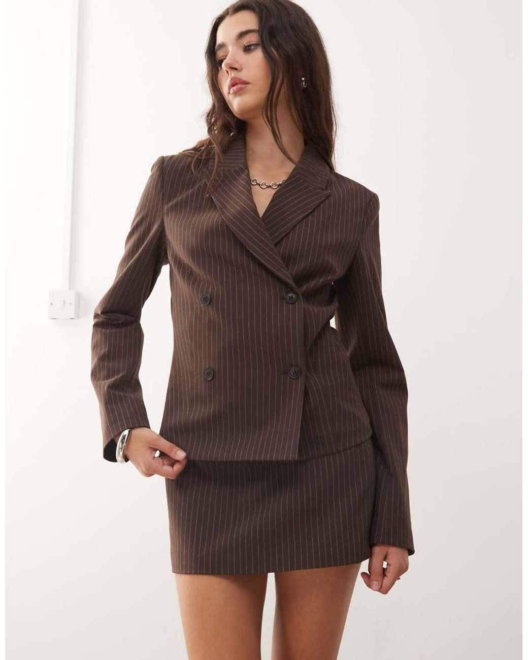 Weekday Natural Co-Ord Mini Skirt
