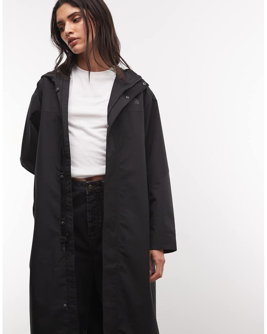 The North Face Black Nukabira Shell Parka Jacket