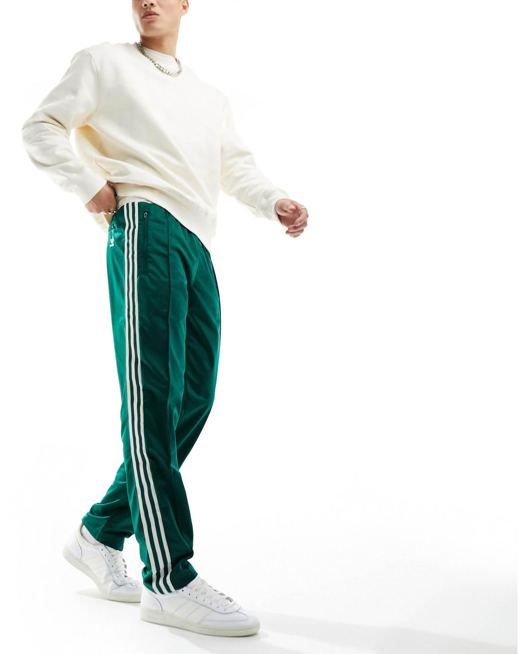 adidas Originals Archive Track Pants in Green for Men Lyst