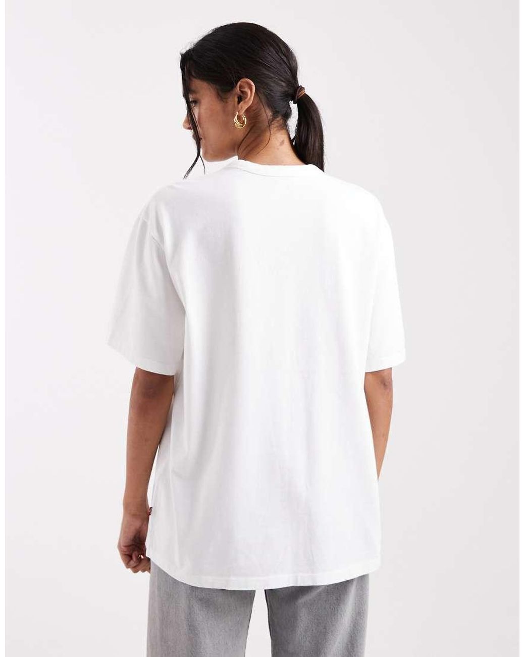 Levi's White Graphic Print T-Shirt
