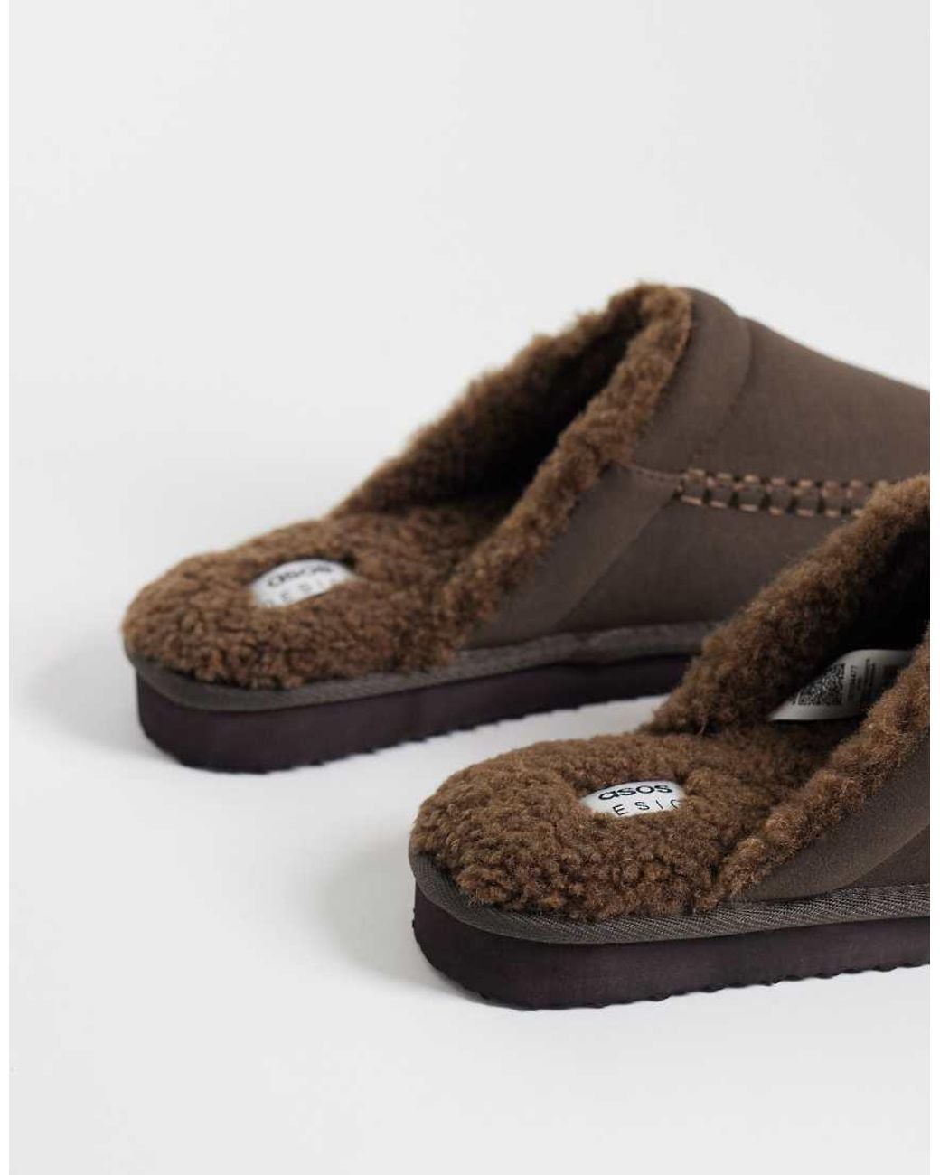 ASOS Brown Slippers for men