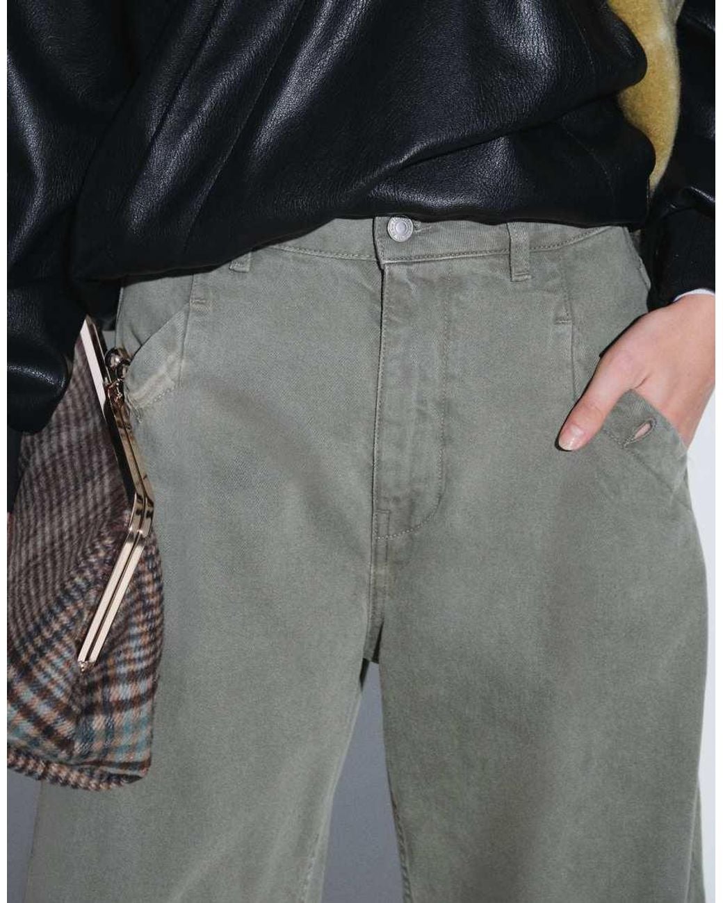 ASOS Green Utility Pocket Cargo Jean