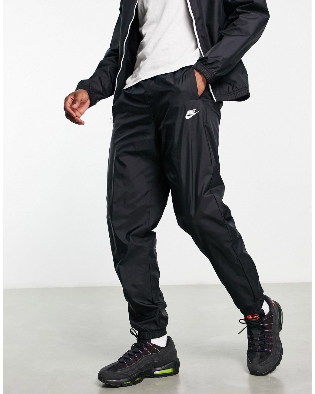 Er is een trend Tegen de wil Tub Nike Club Woven Tracksuit in Black for Men | Lyst Australia