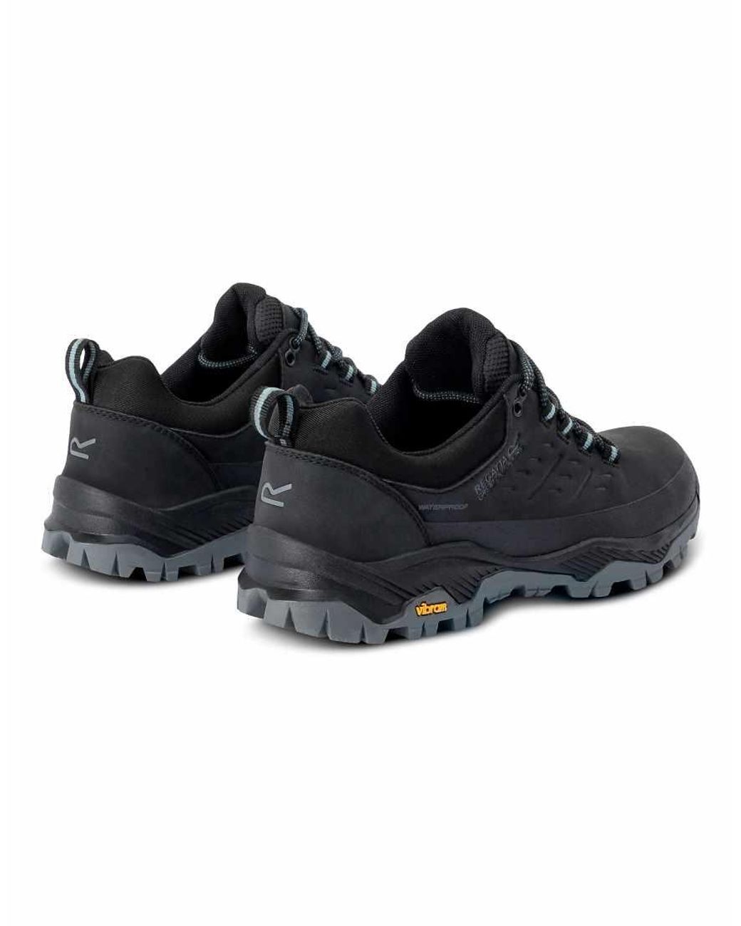 Regatta Black Blake Low Waterproof Walking Shoes