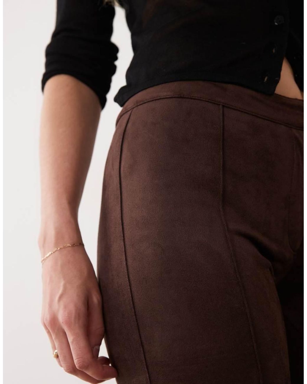 Mango Brown Ante Tailored Trouser Co-ord