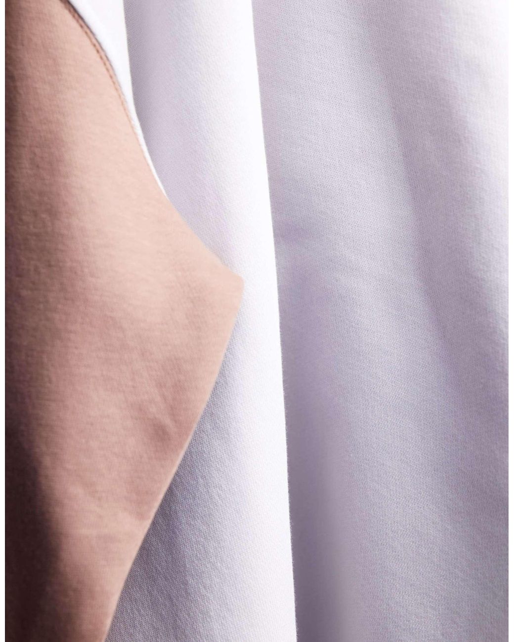 nike metallic swoosh colour block sweatshirt