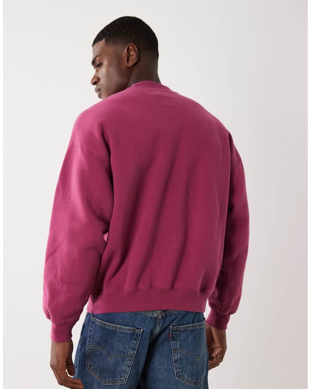 Abercrombie & Fitch Pink Essential Sweatshirt for men