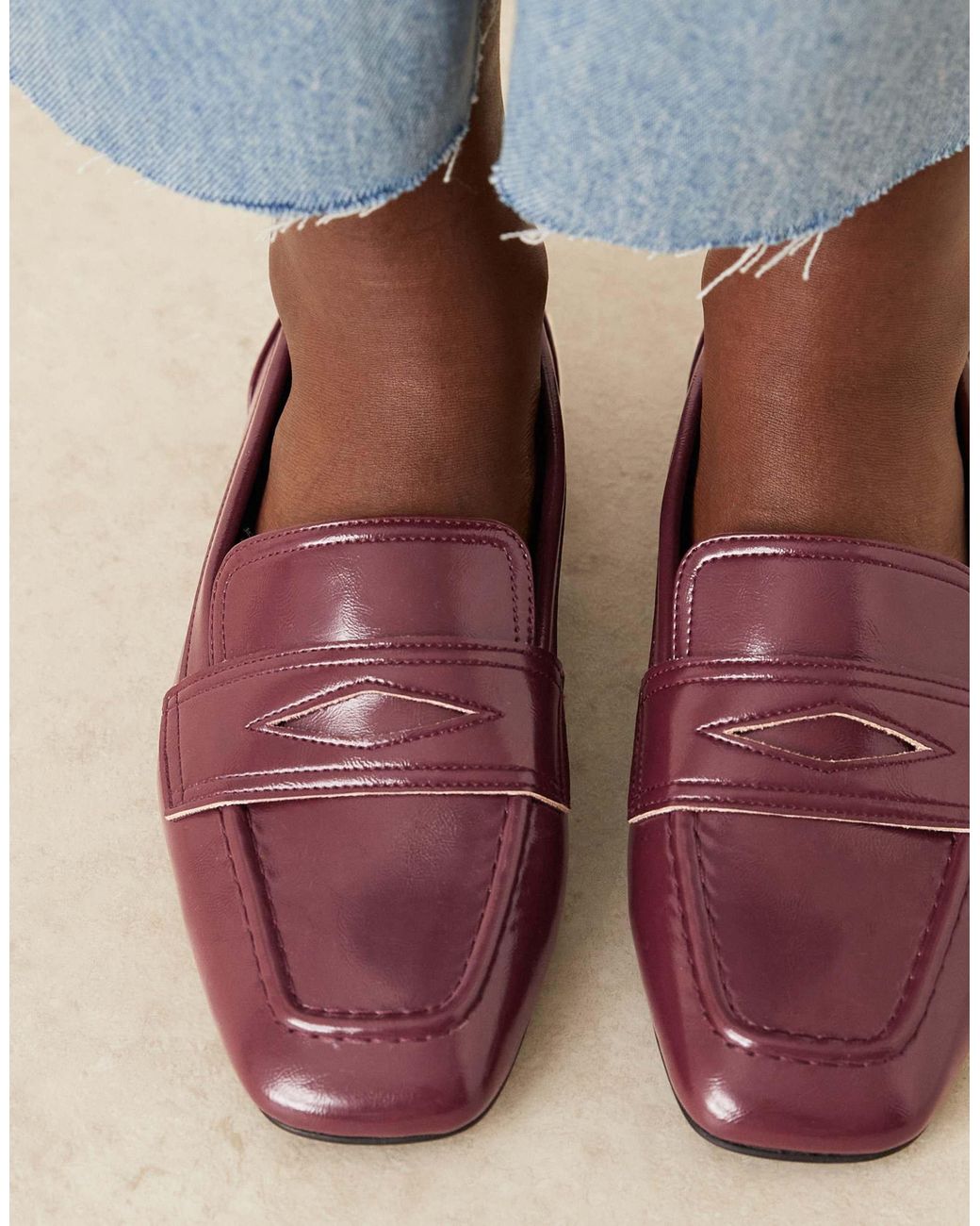 ASOS Blue – malta – loafer