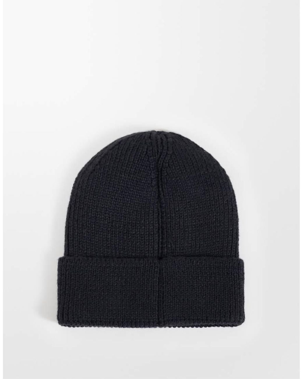 The North Face Blue Box Logo Cuffed Beanie