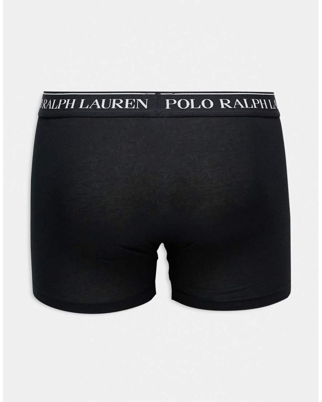 Polo Ralph Lauren Black 5 Pack Trunks for men