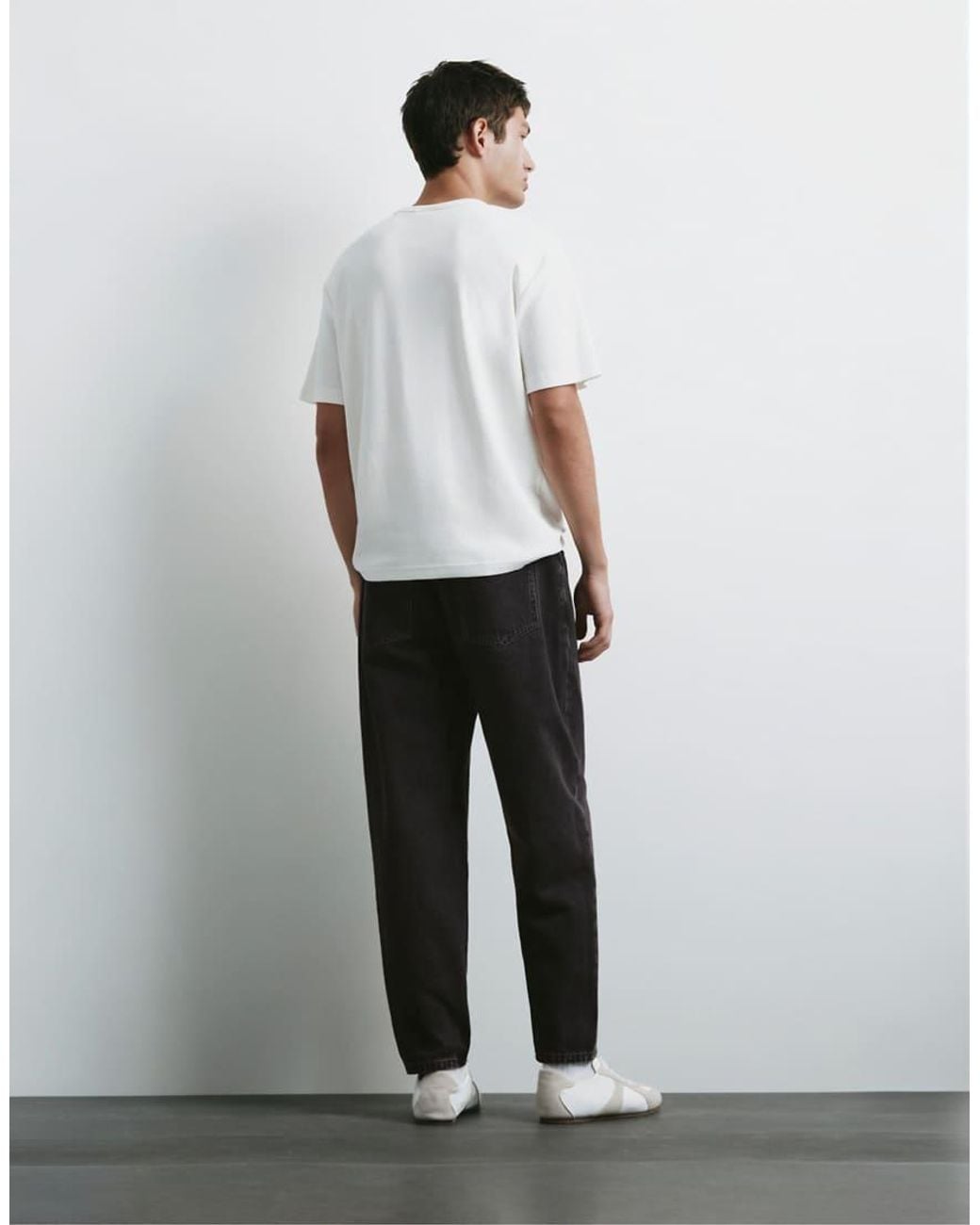 Pull&Bear White Standard Jeans for men