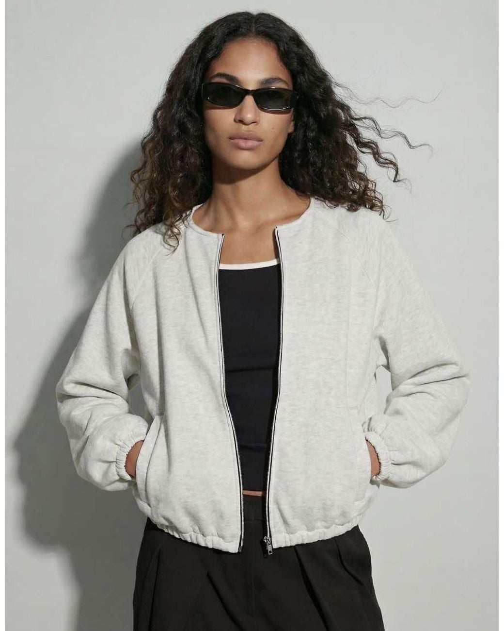 HYPEDROP Gray Long Sleeved Sweatshirt