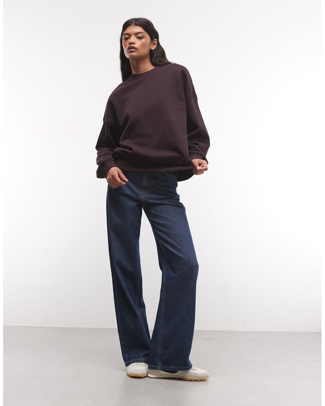 Weekday Sweatshirt in het Blue