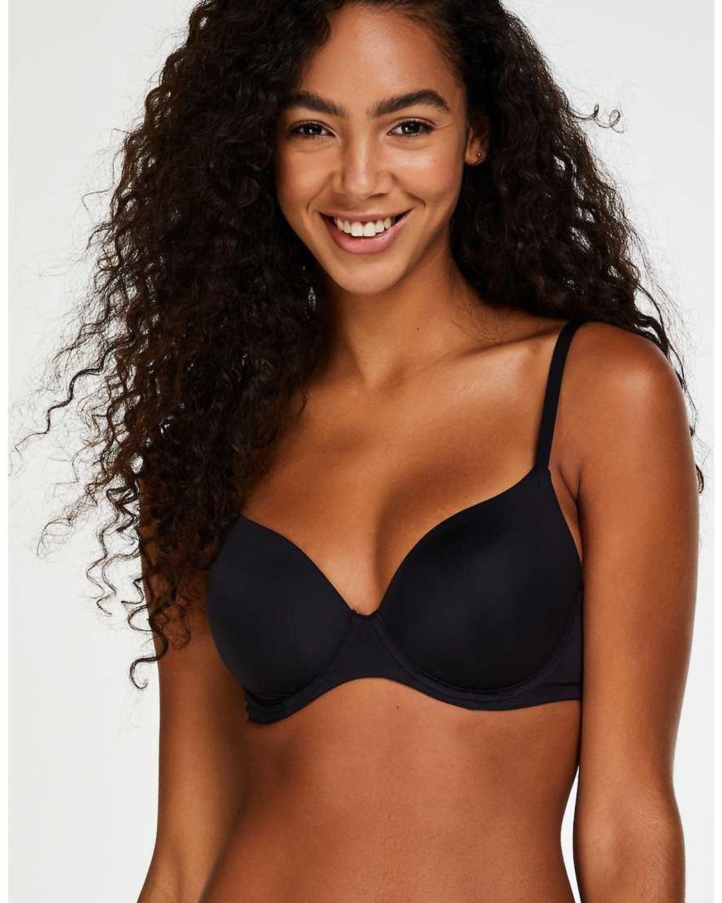 Hunkemöller Black Super Soft Padded Underwired Bra