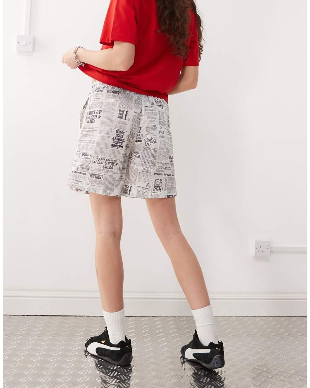 Deus Ex Machina Red Narrator Shorts