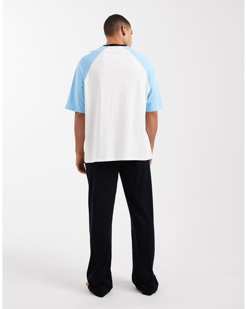 ASOS White Pyjama Set With Pokémon Squirtle Graphic for men