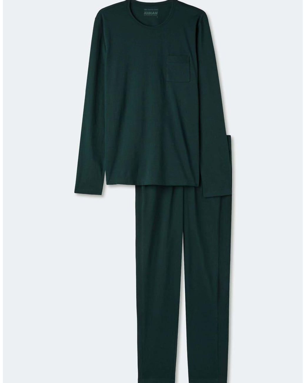 Intimissimi Green Long Superior Cotton Pyjamas for men