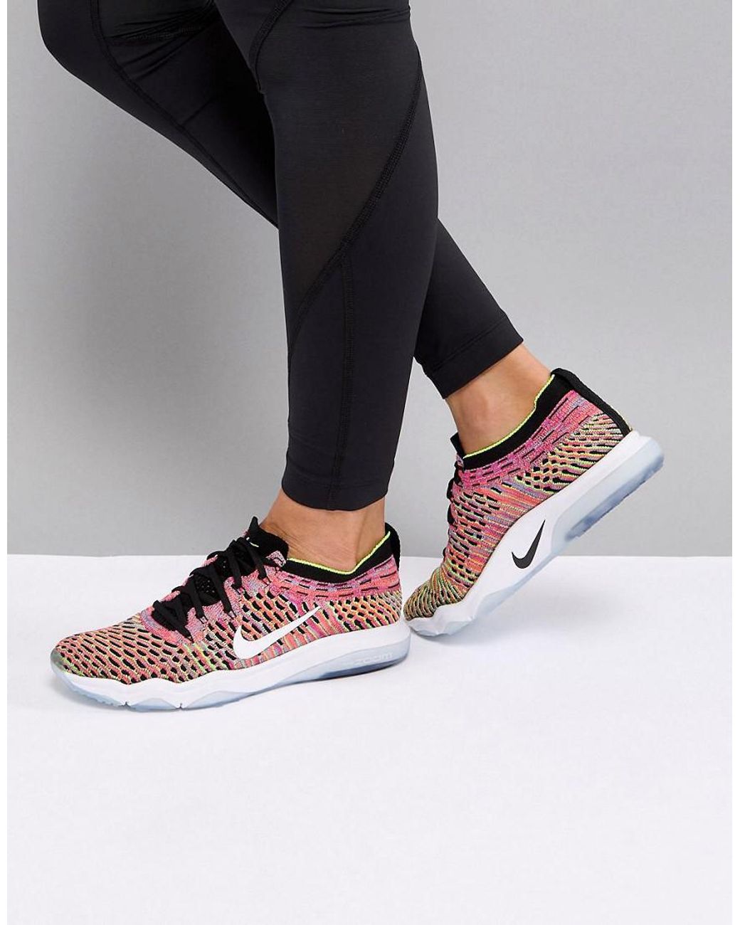 Nike Training Air Zoom Fearless Flyknit Trainers In Multi for Men | Lyst  Australia