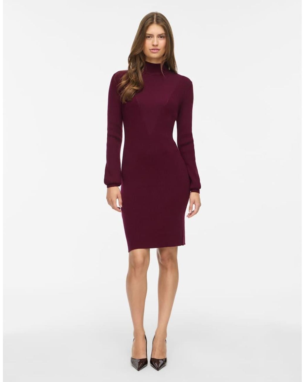 Vila Red Knitted Dress