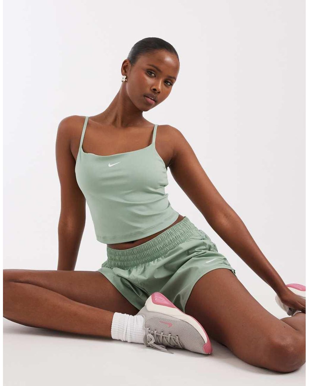 Nike Green One Dri-fit Bra Tank Top