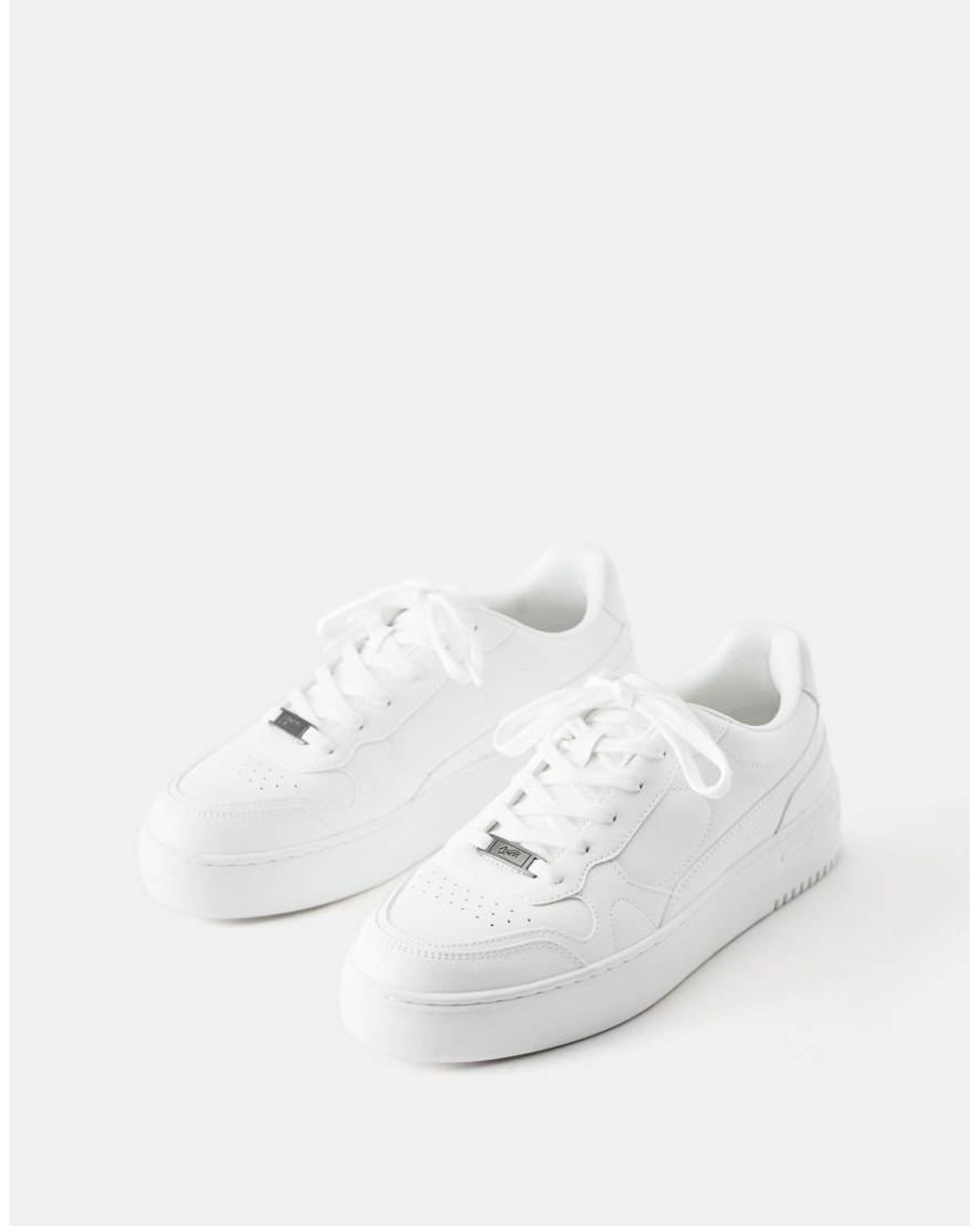 Pull&Bear White Chunky Trainers for men