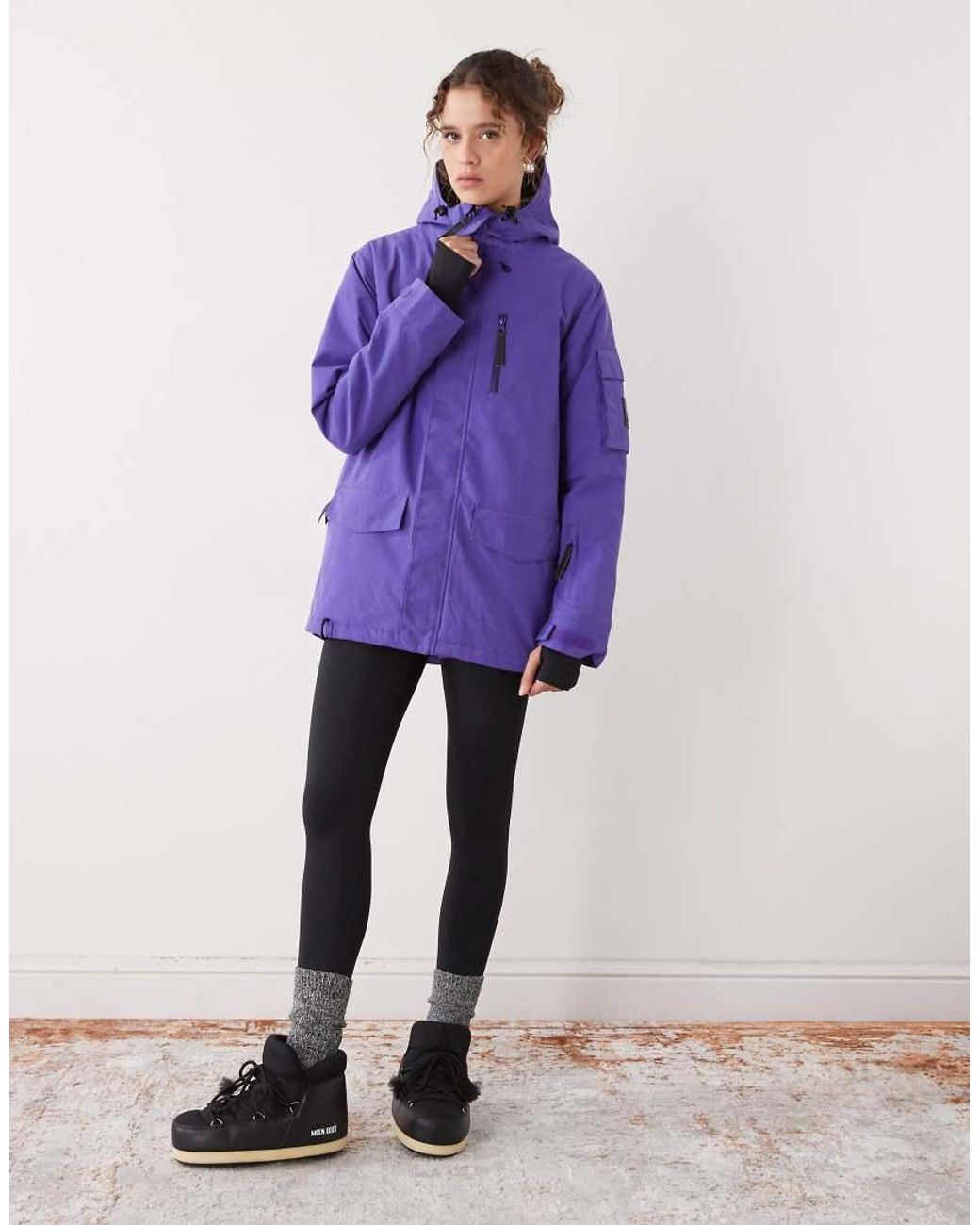OOSC Purple Yeh Girl Ski & Snowboard Jacket