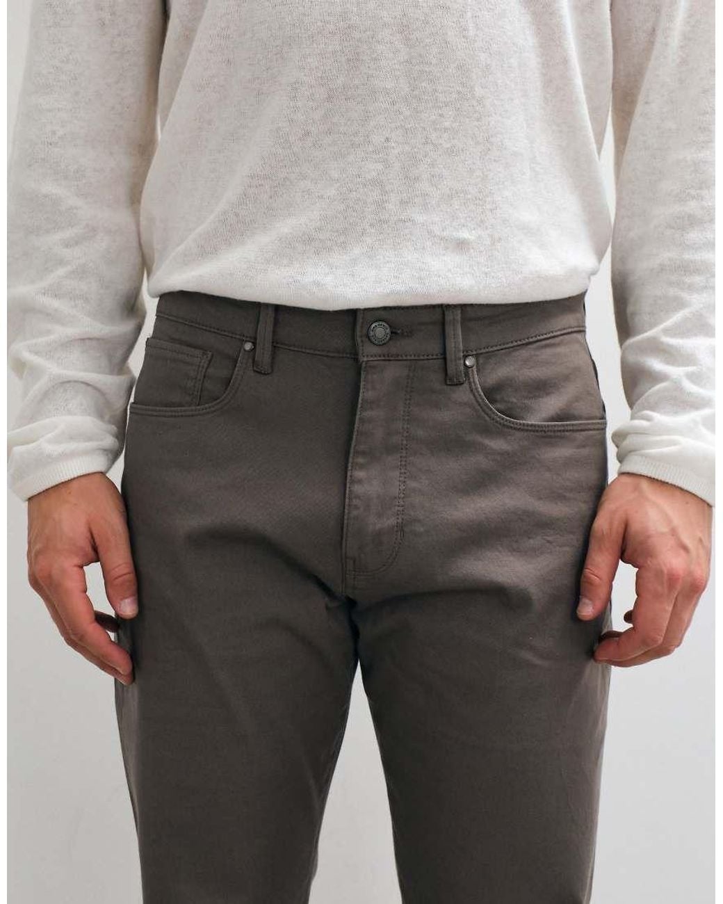 Mango White Chino for men