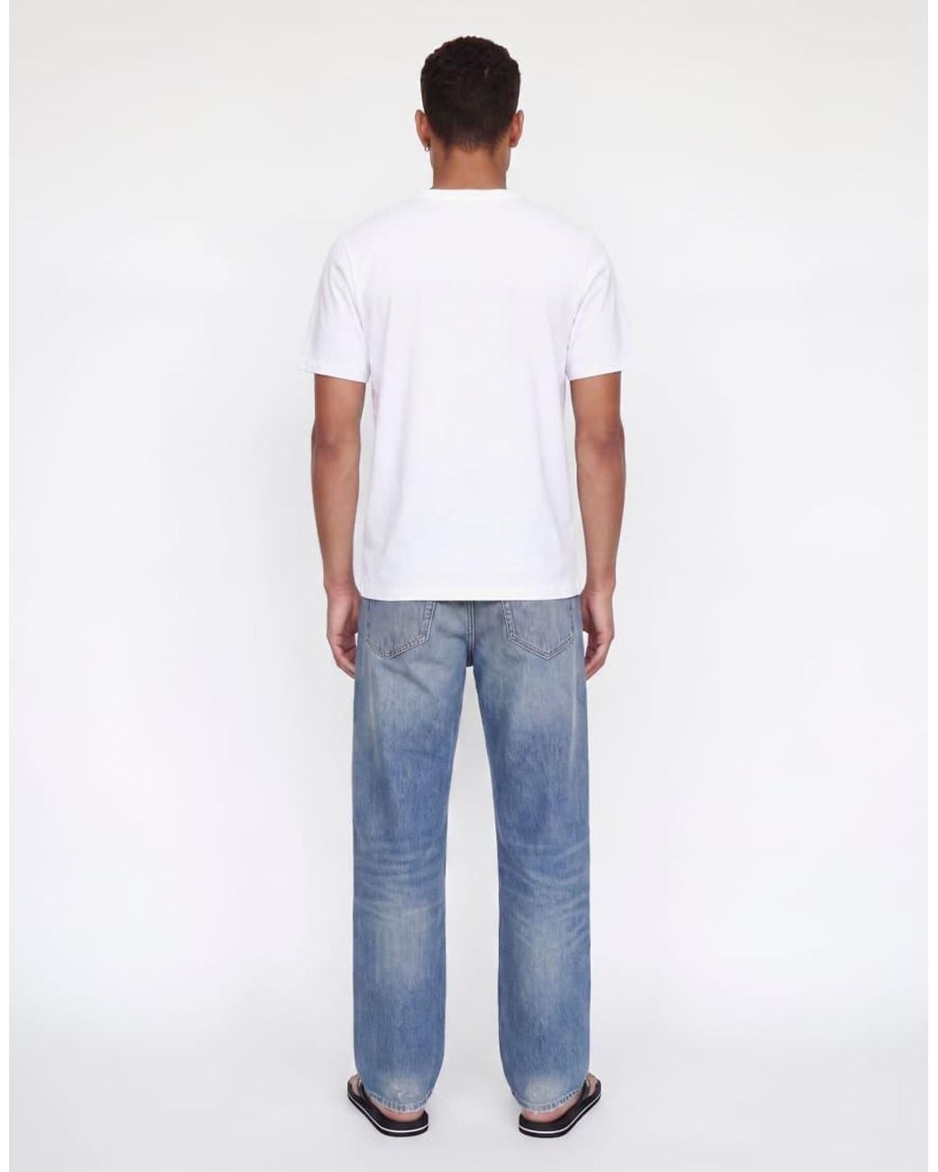 Jack & Jones White Kains 3 Pack Jersey Standard Fit Crew Neck Short Sleeve Stretch T-shirt for men