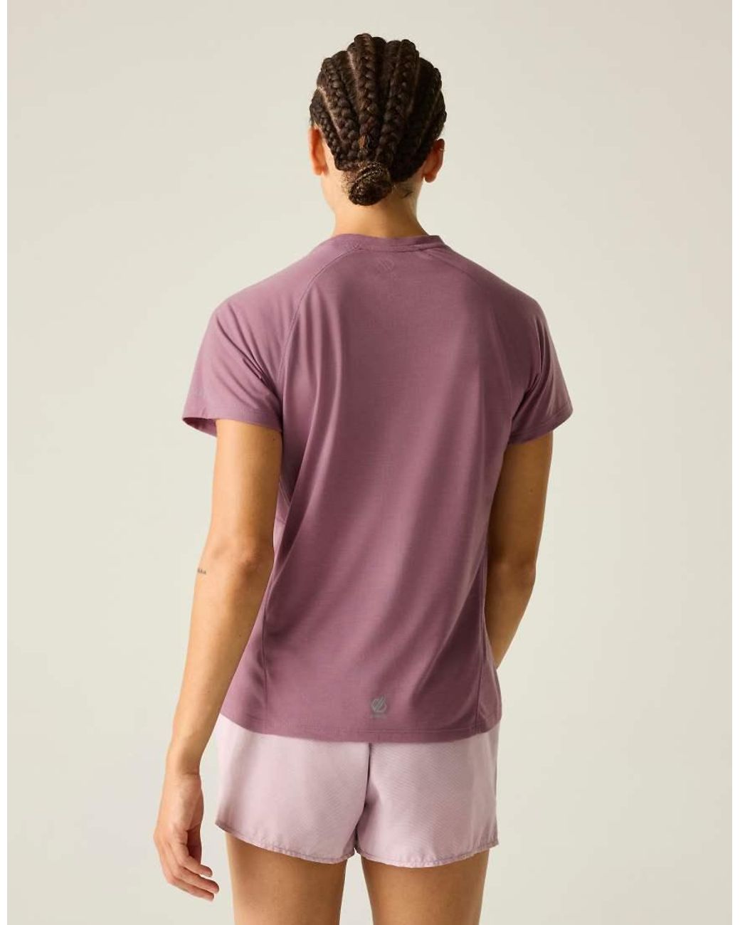 Dare 2b Purple Breathable Reflective Nimble Lightweight T-Shirt