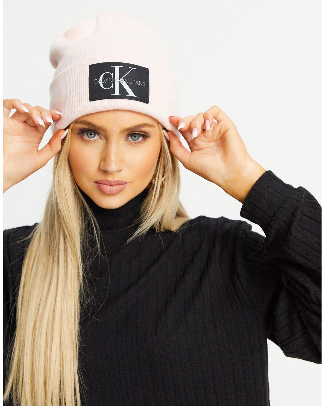 calvin klein hat pink