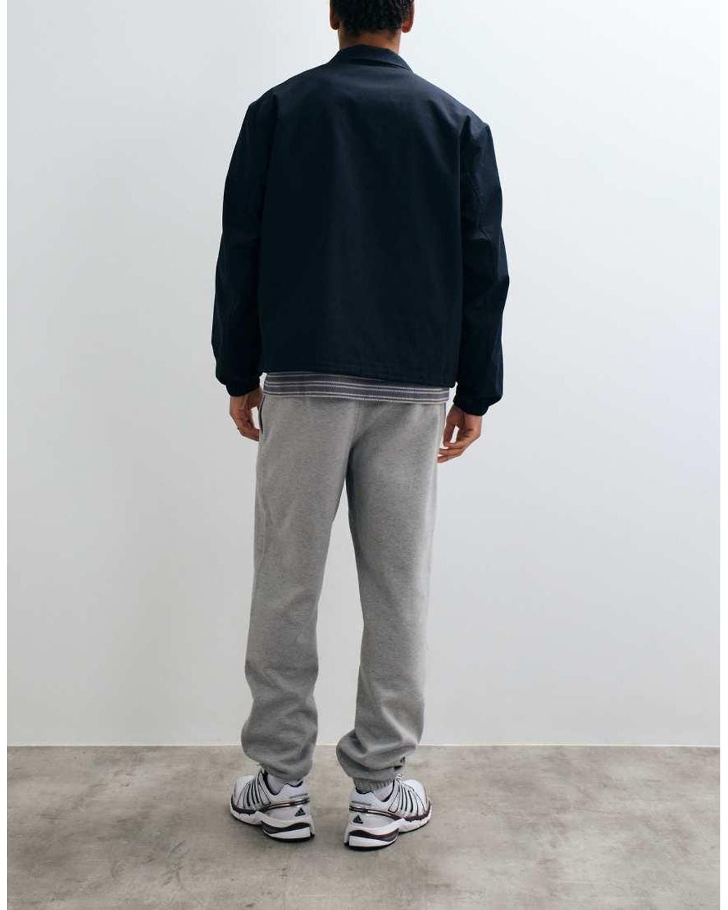 Adidas Originals Blue Essential Cuffed Joggers for men