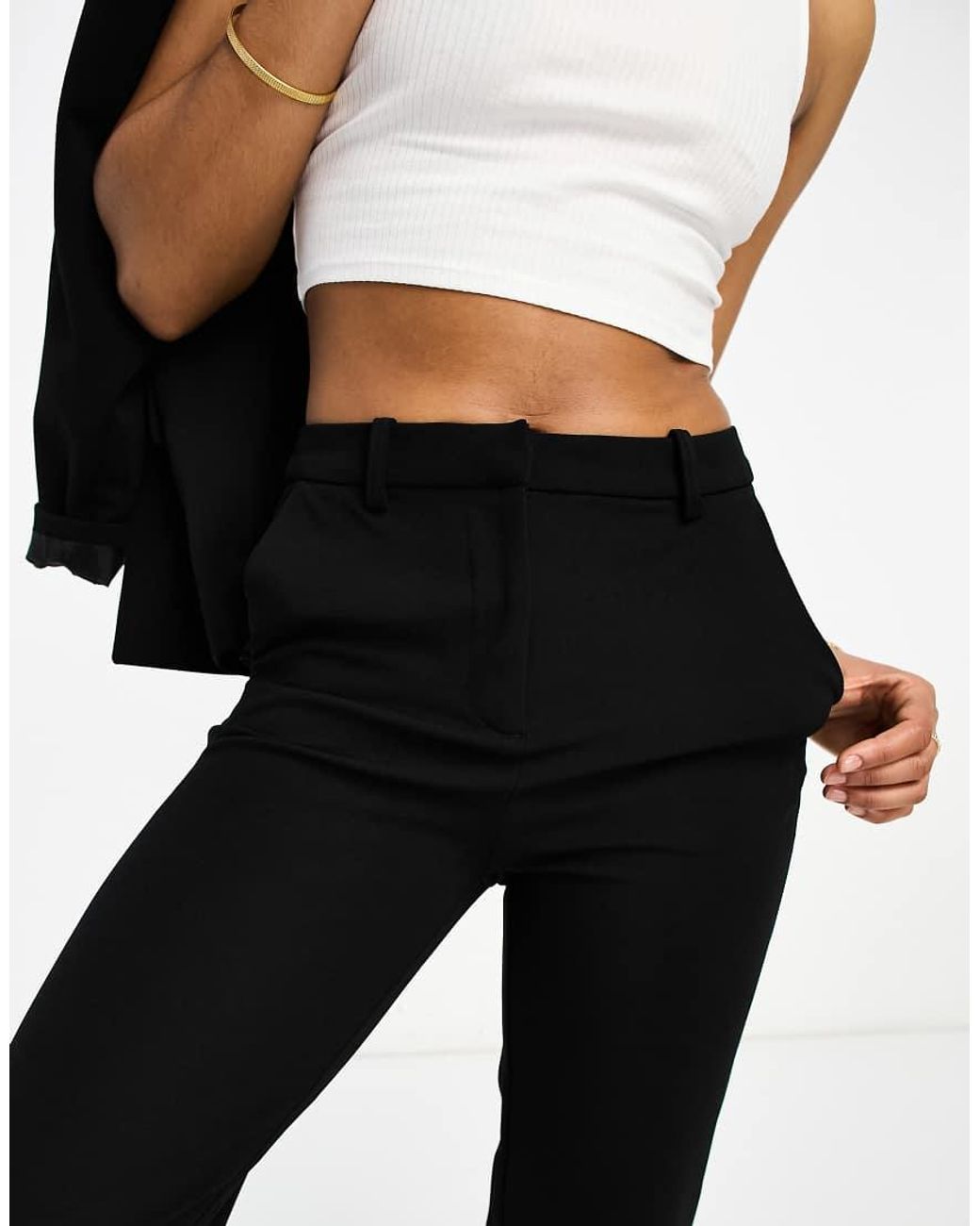 Vero Moda White Tailored Cigarette Trouser Co-Ord