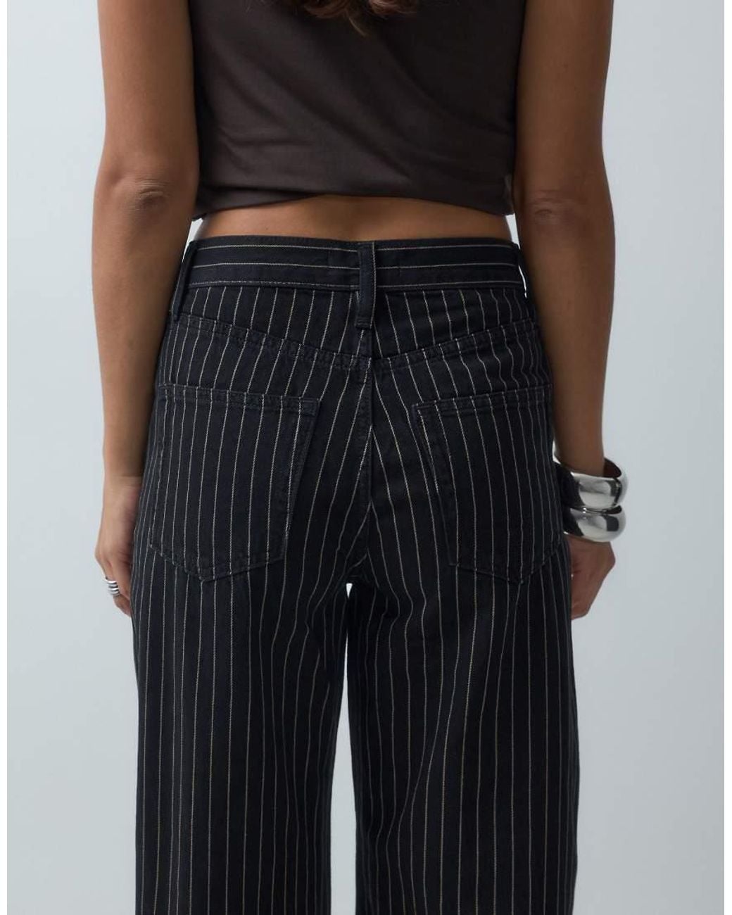 Mango Black Straight Jean