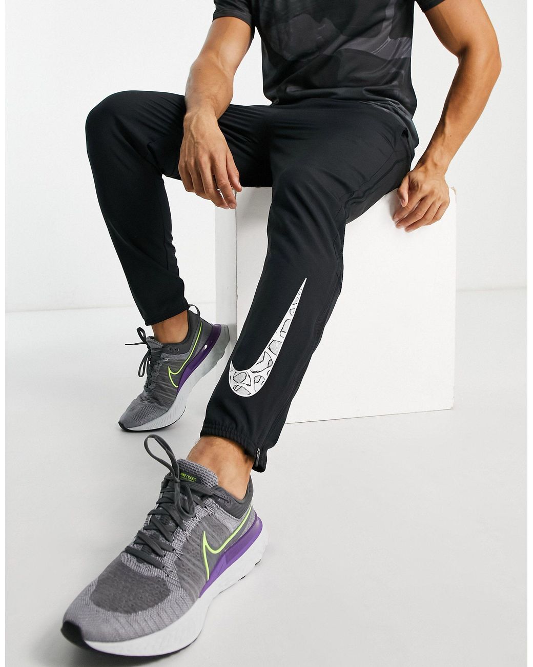 Nike Dye Challenger - Dri-fit - joggingbroek in het Zwart voor heren | Lyst  NL