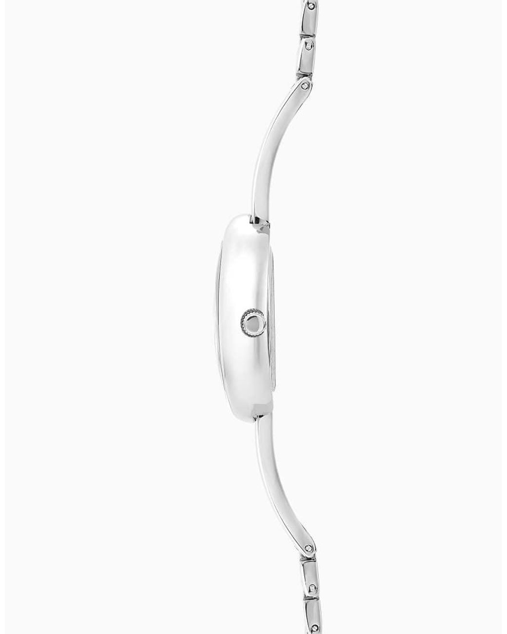 Sekonda White Bellamy 23Mm Oval Analogue Watch With Bracelet