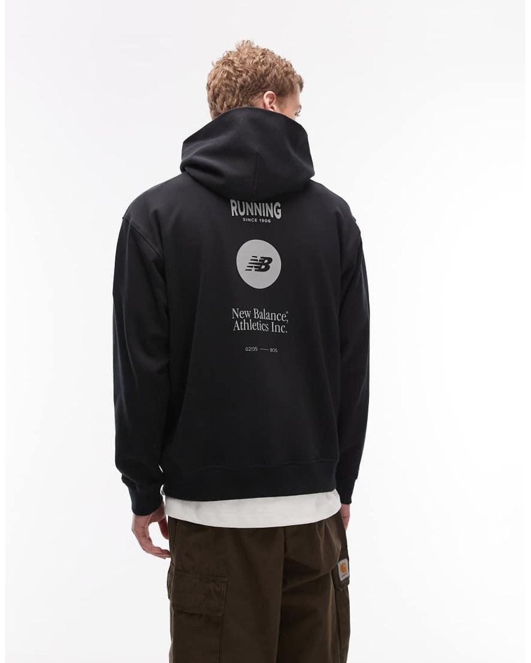 New Balance Black Vortex Hoodie for men