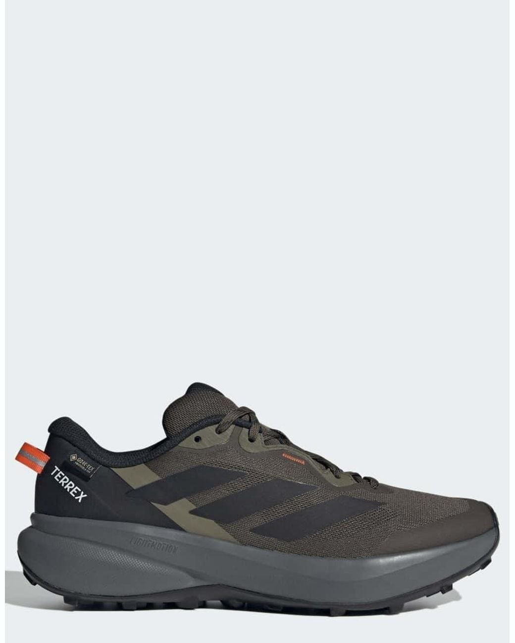 Adidas Originals Black Terrex Tracefinder Plus Gore-tex Trail Running Trainers for men