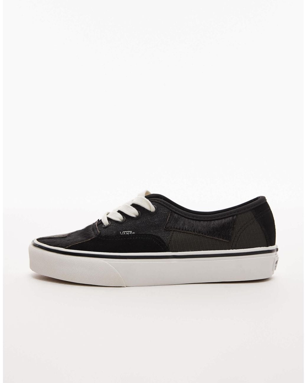 Vans Black Authentic – sneaker mit patchwork-design
