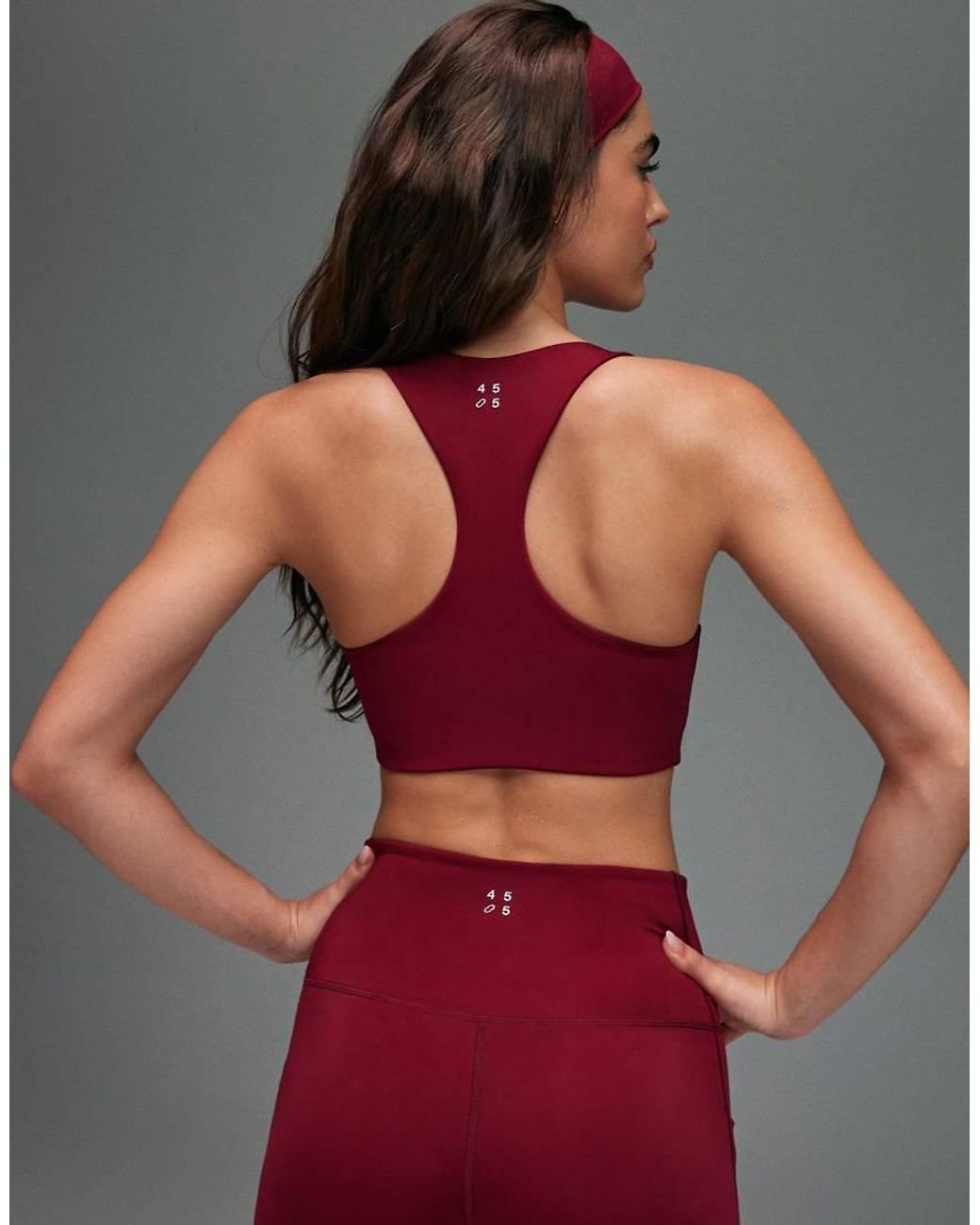 4505 Pink Active Push Up Medium Support Sports Bra