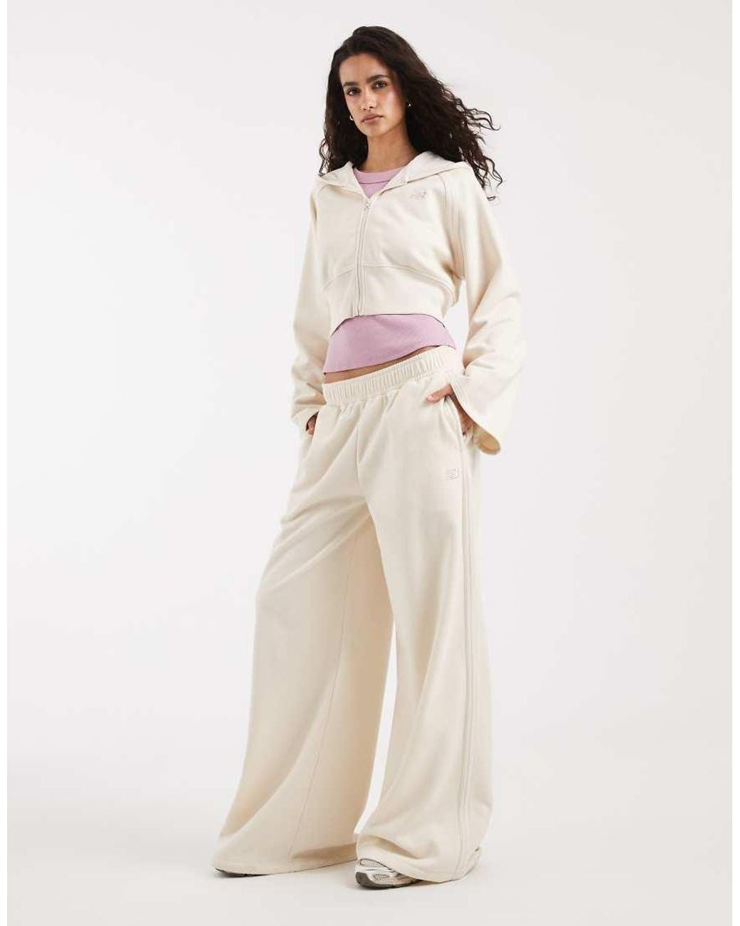 New Balance Natural Brushed Coastal Fleece Pant