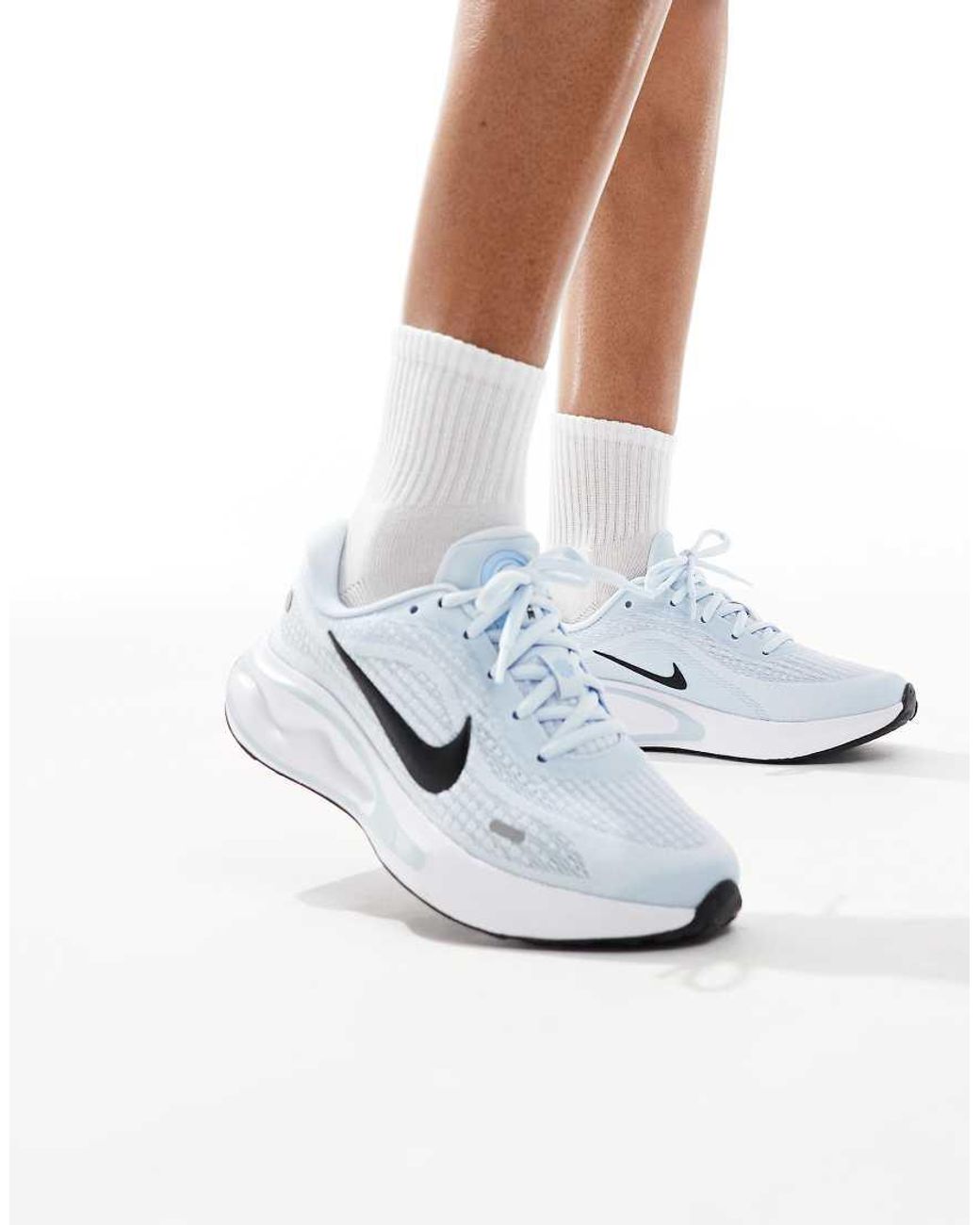Nike White Journey Run Trainers