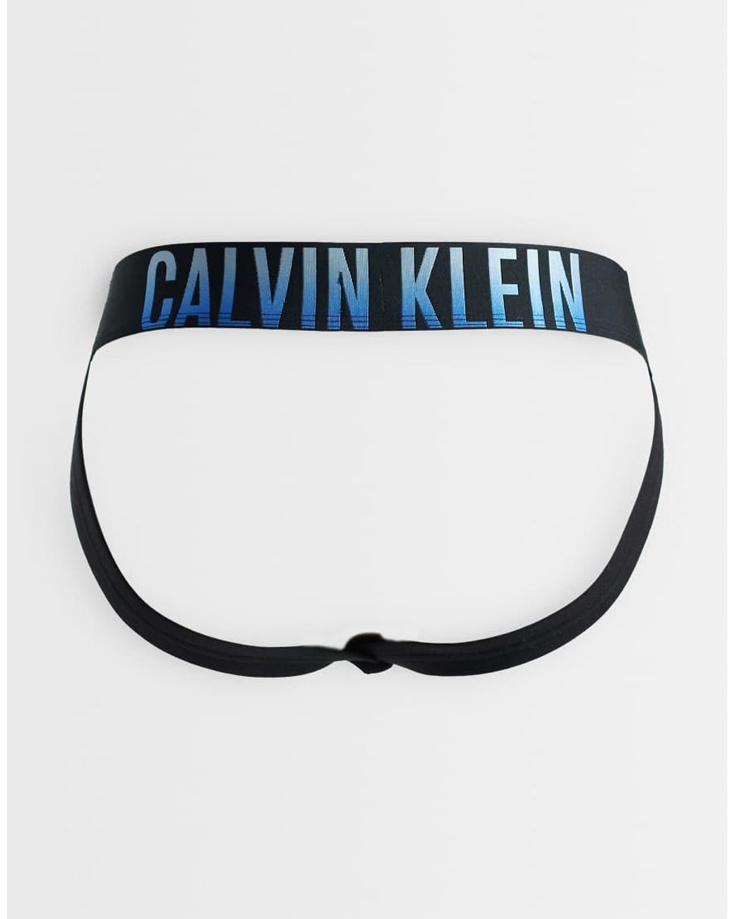 Calvin Klein Black Intense Power Cotton 3 Pack Jock Straps for men