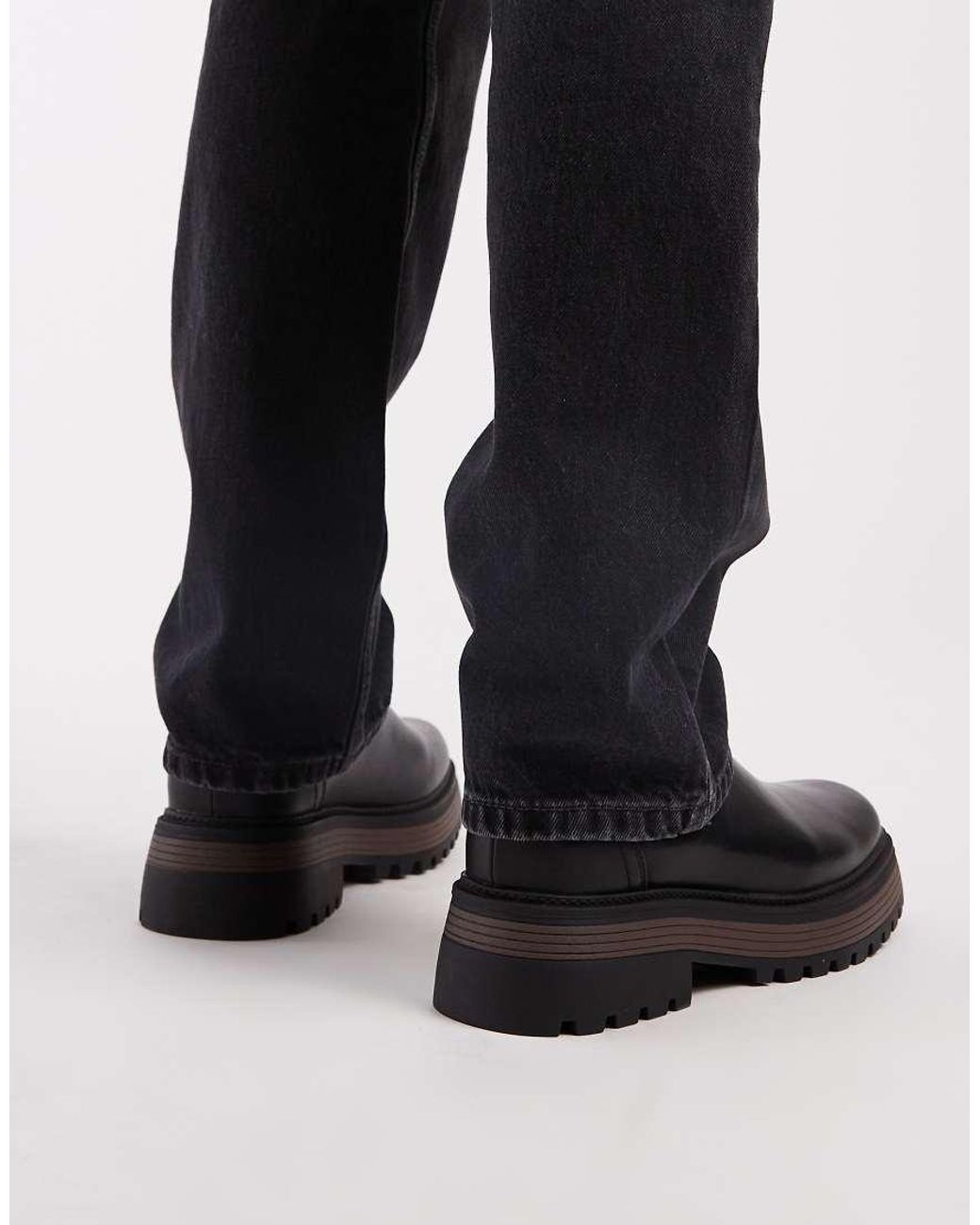 ASOS Black Chelsea Boots for men